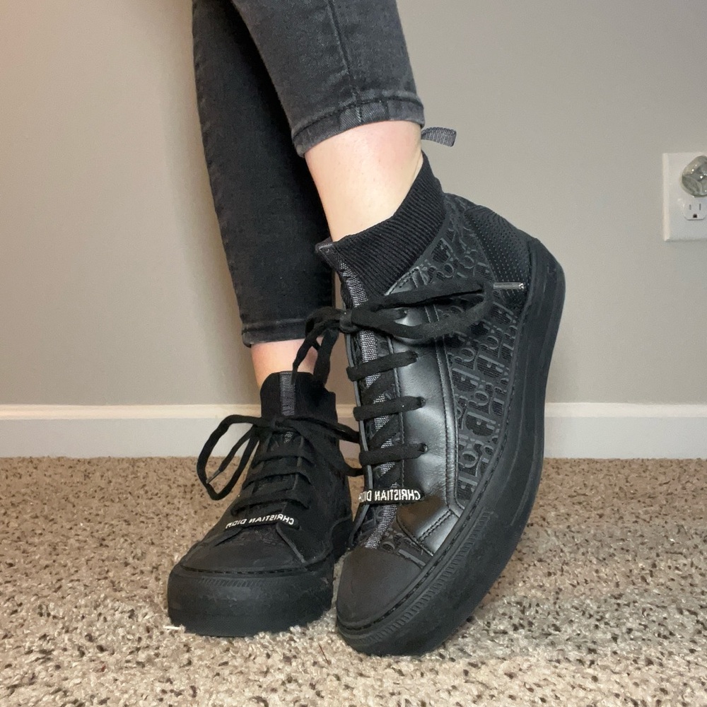 Dior WALK’N’DIOR Sneakers in All Black